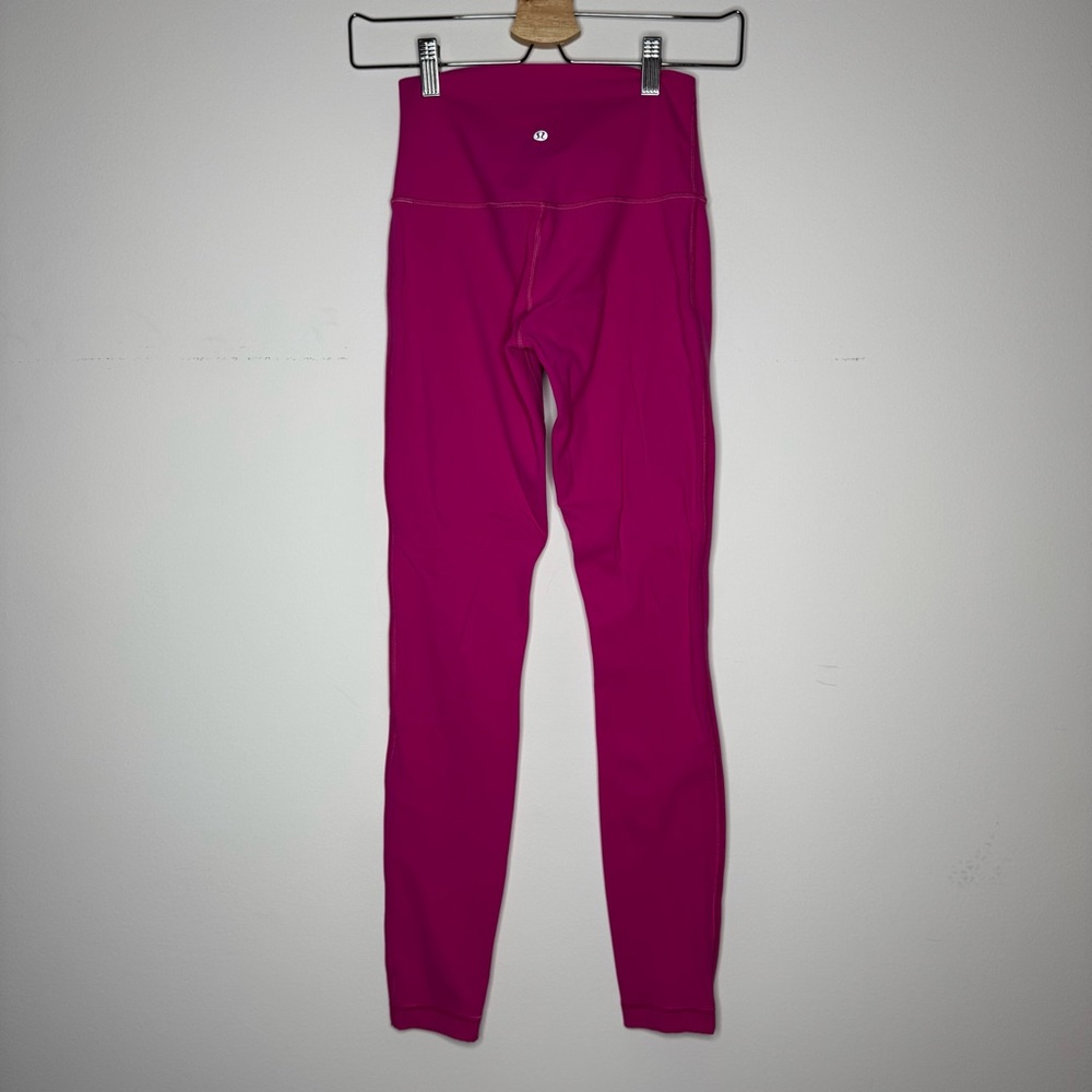 Sonic Pink Lululemon High Waisted Align Pant 28’
